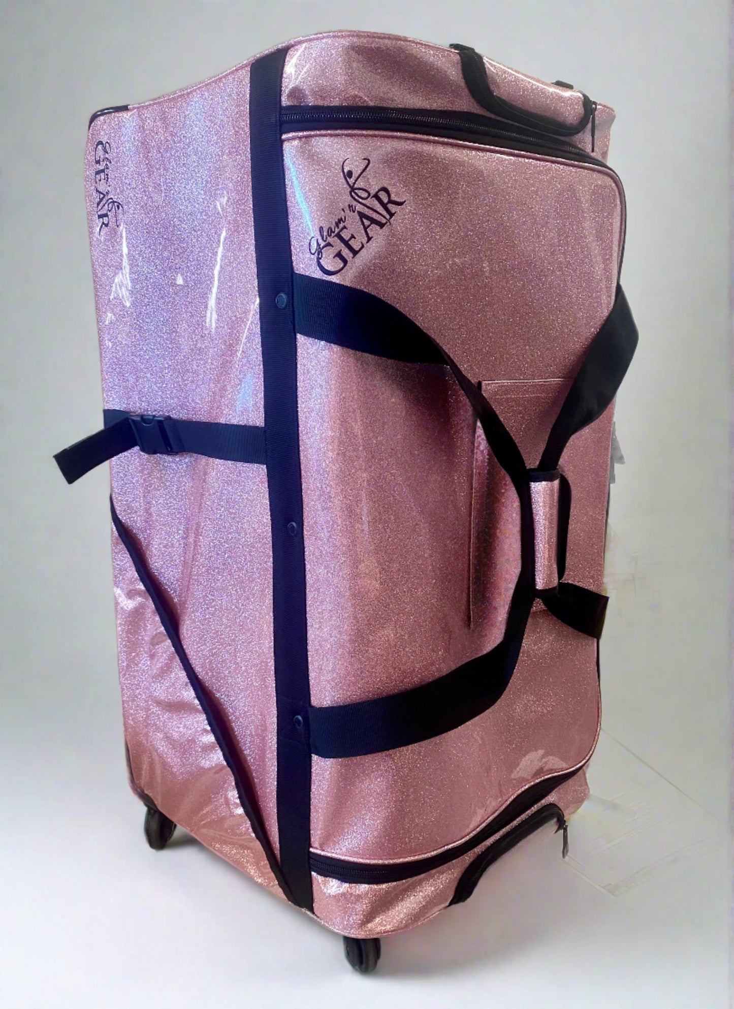 Glam'r Gear® Large Dance Duffel Bag with Built-In uHide® Rack