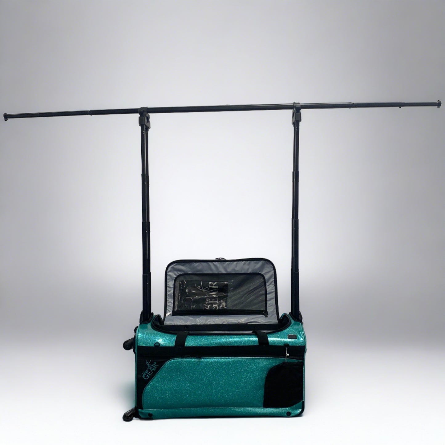 Glam'r Gear® Large Dance Duffel Bag with Built-In uHide® Rack