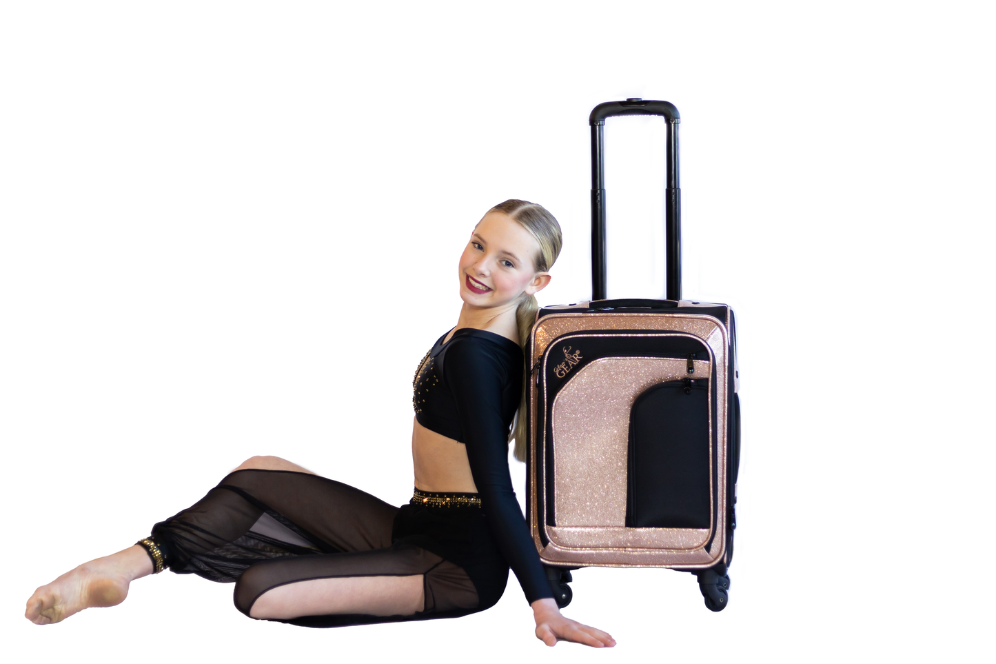 Glam'r Gear® Solo™ Carry-On with uHide® Extendable Garment Rack - Glamr Gear